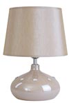 Silla beige pearl ceramic table lamp. Le Dauphin. Silla beige pearl ceramic table lamp. Le Dauphin.