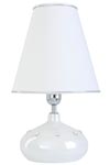 Silla white pearl ceramic table lamp. Le Dauphin. Silla white pearl ceramic table lamp. Le Dauphin.