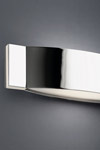 Slimm applique design bombée chrome et verre. Leds C4. Slimm applique design bombée chrome et verre. Leds C4.