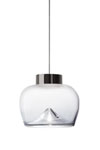Aella bold suspension design année 70 verre fumé blanc et métal canon de fusil. Leucos. Aella bold suspension design année 70 verre fumé blanc et métal canon de fusil. Leucos.