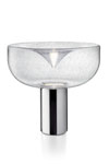 Lampe de table année 70 Aella en verre antique bullé grand modèle. Leucos. Lampe de table année 70 Aella en verre antique bullé grand modèle. Leucos.