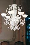 Lustre Bolero blanc 6 lumières. Leucos. Lustre Bolero blanc 6 lumières. Leucos.