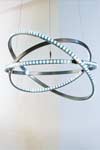 Dione 550 LED suspension en acier brossé. Licht Im Raum. Dione 550 LED suspension en acier brossé. Licht Im Raum.
