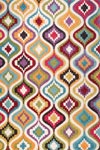 Tapis motif oriental multicolore 140x200cm. Ligne Pure. Tapis motif oriental multicolore 140x200cm. Ligne Pure.