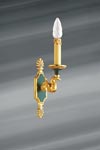 Applique simple en bronze massif de style Empire. Lucien Gau. Applique simple en bronze massif de style Empire. Lucien Gau.