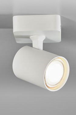 Spot blanc orientable Cup. Lupia Licht. 