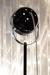 Boogie F grand lampadaire noir et chromé 185cm. Luz Difusion. Boogie F grand lampadaire noir et chromé 185cm. Luz Difusion.