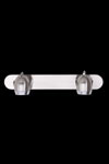 Boogie mini W2 applique double nickel satiné. Luz Difusion. Boogie mini W2 applique double nickel satiné. Luz Difusion.