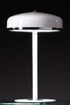 Cooper T lampe de table blanche en aluminium laqué. Luz Difusion. Cooper T lampe de table blanche en aluminium laqué. Luz Difusion.