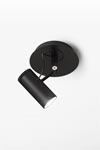 Spot noir encastrable , éclairage LED, diffuseur orientable Polo. Marset. Spot noir encastrable , éclairage LED, diffuseur orientable Polo. Marset.