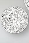Applique ronde diffuseur décoré diamètre 45cm face arrière blanche. Masiero. Applique ronde diffuseur décoré diamètre 45cm face arrière blanche. Masiero.