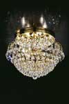 Crystal waterfall ceiling light. Masiero. Crystal waterfall ceiling light. Masiero.