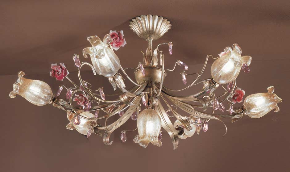 cream and gold ceiling lights | Home Decor