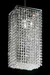 Lustre cristal design boîte section carrée. Masiero. Lustre cristal design boîte section carrée. Masiero.