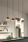 2-light pendant lamp in contemporary industrial style Iglu. Masiero. 