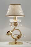 Petite Lampe or cristal soie et satin damassé. Masiero. Petite Lampe or cristal soie et satin damassé. Masiero.