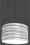 Silence Suspension diamètre 35cm, argenté. Molto Luce. Silence Suspension diamètre 35cm, argenté. Molto Luce.