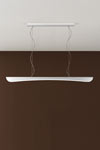 Stretto Suspension blanche et orange. Molto Luce. Stretto Suspension blanche et orange. Molto Luce.