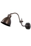 Applique architecte en laiton antique . Moretti Luce. Applique architecte en laiton antique . Moretti Luce.