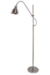 Lampadaire télescopique en nickel patiné . Moretti Luce. Lampadaire télescopique en nickel patiné . Moretti Luce.