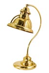 Lampe de marine en laiton poli verni. Moretti Luce. Lampe de marine en laiton poli verni. Moretti Luce.