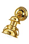 Spot orientable en laiton verni. Moretti Luce. Spot orientable en laiton verni. Moretti Luce.