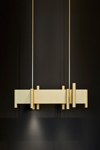 Aldwych suspension en aluminium laqué bronze mat. Nautic by Tekna. Aldwych suspension en aluminium laqué bronze mat. Nautic by Tekna.