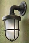 Bounty Wall 12V applique bronze antique verre sablé. Nautic by Tekna. Bounty Wall 12V applique bronze antique verre sablé. Nautic by Tekna.