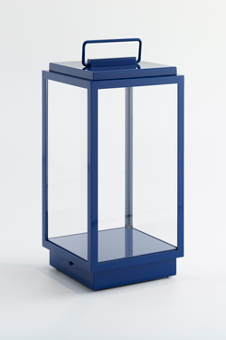 Blakes outdoor Navy blue table lantern . Nautic by Tekna. 