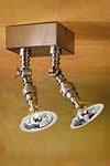 Double spot orientable bronze chromé. Nautic by Tekna. Double spot orientable bronze chromé. Nautic by Tekna.