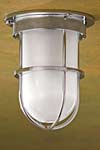 Bounty Celling 12V chrome-plated bronze with sand-blasted glass. Nautic by Tekna. Bounty Celling 12V chrome-plated bronze with sand-blasted glass. Nautic by Tekna.