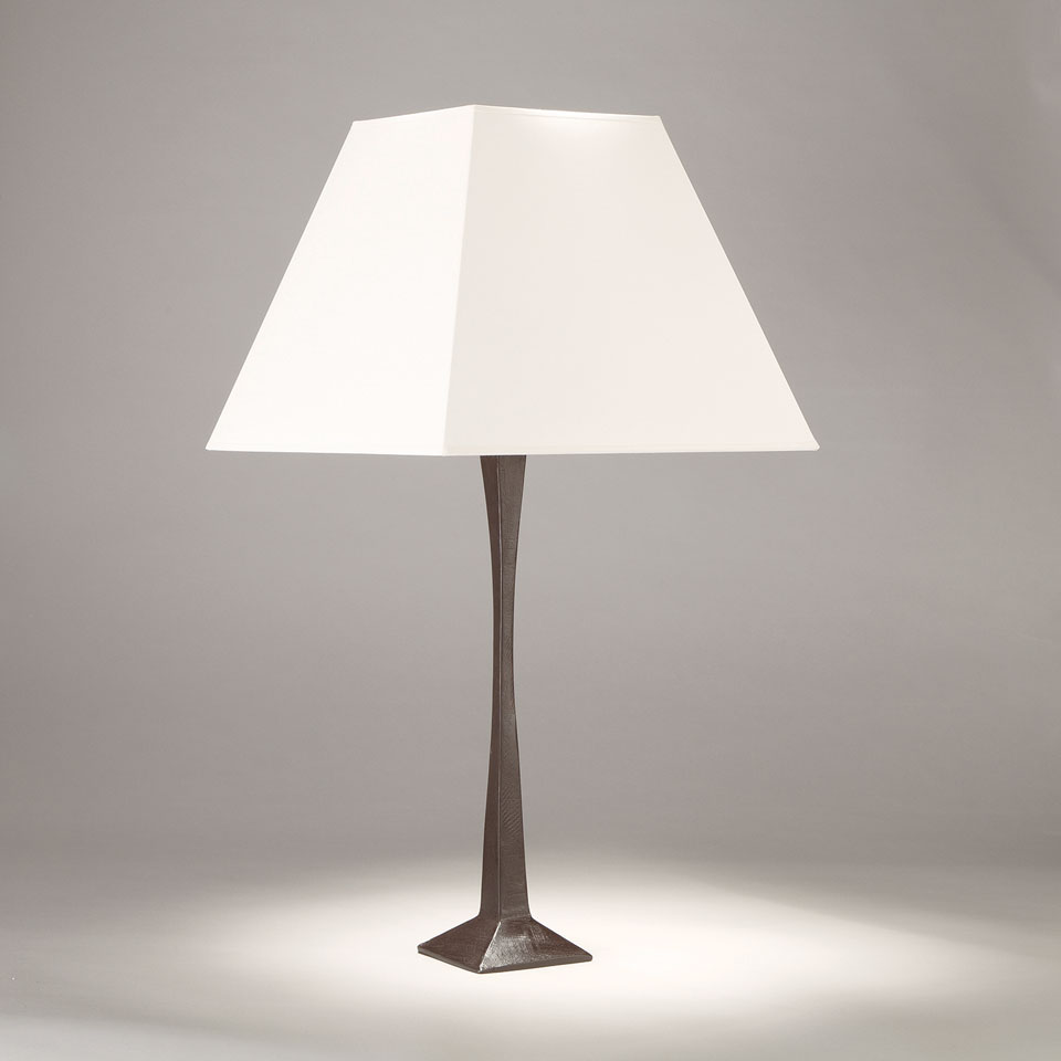 Nina Patinated Bronze Solid Foot Table Lamp Objet Insolite Nina Patinated Bronze Solid Foot Table Lamp Objet Insolite