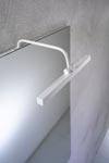 Applique pour miroir ou tableau 30cm laquée blanc. Oma Illuminazione. Applique pour miroir ou tableau 30cm laquée blanc. Oma Illuminazione.