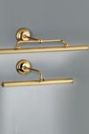 Applique tableau orientable 40cm en or 18 carat. Oma Illuminazione. Applique tableau orientable 40cm en or 18 carat. Oma Illuminazione.