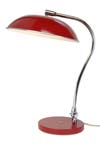 Hugo lampe de bureau rouge. Original BTC. Hugo lampe de bureau rouge. Original BTC.