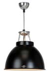 Titan black pendant lamp medium size model without glass. Original BTC. 