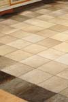 Tapis en peau de vache beige Barcelona 180x240. Santelmo. 