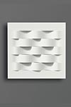 Applique carrée en vagues ou bandes tissées Mart-1 3052. Sedap. Applique carrée en vagues ou bandes tissées Mart-1 3052. Sedap.