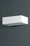 Edge Small model rectangular natural plaster wall lamp. Sedap. Edge Small model rectangular natural plaster wall lamp. Sedap.