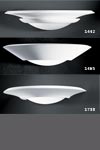 Wall lamp cauldron shape plaster and frosted glass 1442. Sedap. Wall lamp cauldron shape plaster and frosted glass 1442. Sedap.