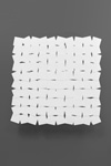 Square Kasimir wall lamp in natural plaster. Sedap. Square Kasimir wall lamp in natural plaster. Sedap.