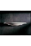 Thin and long 1300 cauldron wall lamp in natural white plaster. Sedap. Thin and long 1300 cauldron wall lamp in natural white plaster. Sedap.