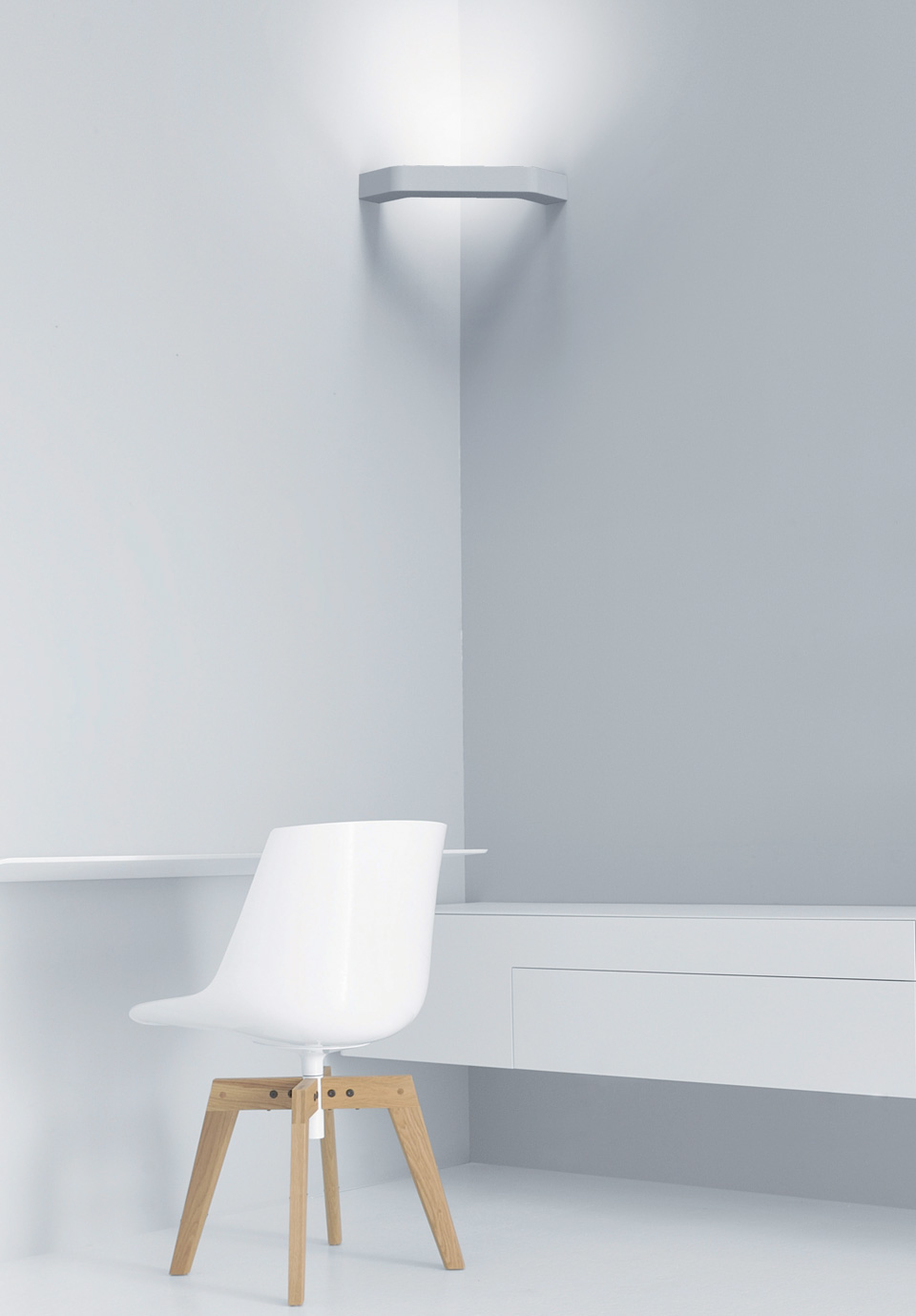 White Wall Lamp 90 Paperclip In Natural Plaster Sedap Luxury White Wall Lamp 90 Paperclip In Natural Plaster Sedap
