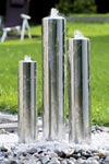 Fontaine jardin inox design tubes. Seliger. Fontaine jardin inox design tubes. Seliger.