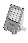 Projecteur extérieur faisceau concentré LED professionnel haute puissance étanche IP65 - Ray 4000 lumens. Tec-Mar. Projecteur extérieur faisceau concentré LED professionnel haute puissance étanche IP65 - Ray 4000 lumens. Tec-Mar.