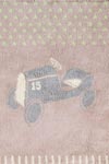 Tapis enfant Bolide taupe 100x100cm. Toulemonde Bochart. Tapis enfant Bolide taupe 100x100cm. Toulemonde Bochart.