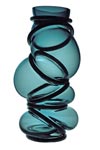 Colors Ring vase couleur bleu canard. Vanessa Mitrani. Colors Ring vase couleur bleu canard. Vanessa Mitrani.