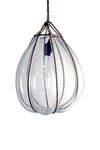 Pendant Bundle in clear glass. Vanessa Mitrani. Pendant Bundle in clear glass. Vanessa Mitrani.