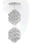 Spiral double blanc. Verpan. Spiral double blanc. Verpan.
