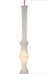 Suspension SLIM 1 WHITE cordon rouge. Vicky Weiler. Suspension SLIM 1 WHITE cordon rouge. Vicky Weiler.